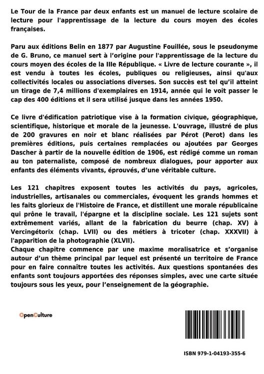 Produktbild: Le Tour de la France par deux enfants