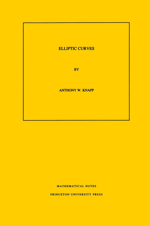 Produktbild: Elliptic Curves
