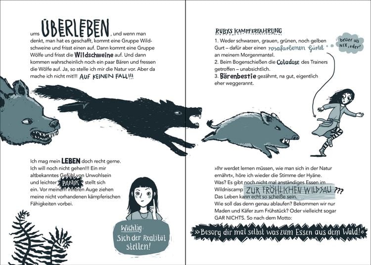 Produktbild: Unheimlich gef&auml;hrlich &ndash; Survivalcamp mit Ruby Black