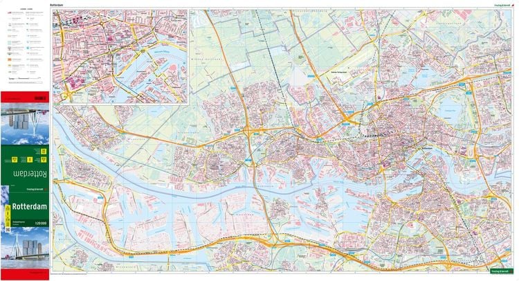 Produktbild: Rotterdam, Stadtplan 1:20.000, freytag & berndt
