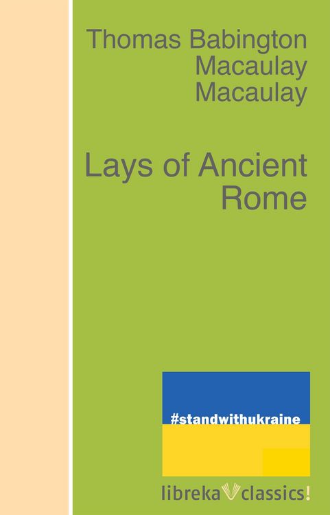 Produktbild: Lays of Ancient Rome