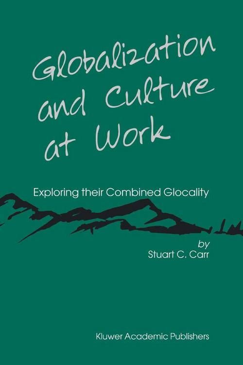 Produktbild: Globalization and Culture at Work