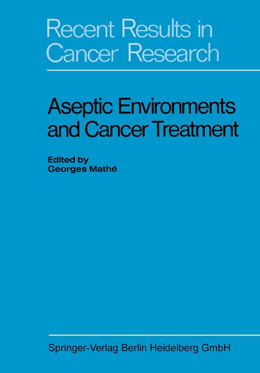 Produktbild: Aseptic Environments and Cancer Treatment