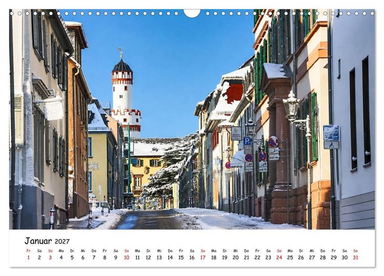 Produktbild: Bad Homburg Schlossblick (Wandkalender 2027 DIN A3 quer), CALVENDO Monatskalender