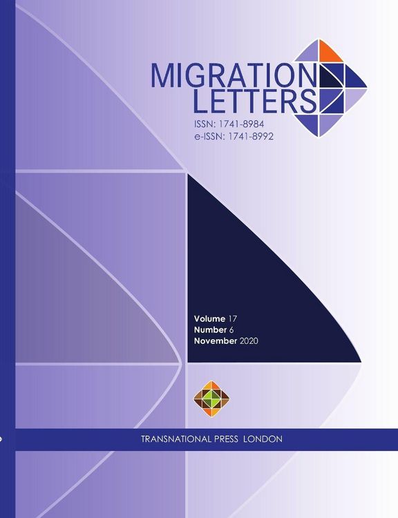 Produktbild: Migration Letters, Volume 17 Number 6 (2020)
