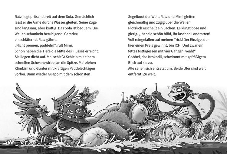 Produktbild: Ratz und Mimi: Doppelband. Enth&auml;lt die B&auml;nde: Ratz und Mimi (Band 1) / Sofa in Seenot (Band 2)