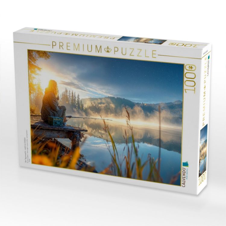 Produktbild: CALVENDO Puzzle Der Tag erwacht - welch ein Anblick | 1000 Teile Lege-Gr&ouml;&szlig;e 64x48cm Foto-Puzzle f&uuml;r gl&uuml;ckliche Stunden