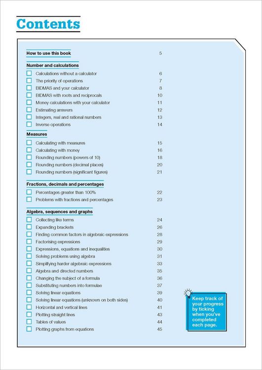 Produktbild: KS3 Year 8 Maths Targeted Practice Workbook with answers.