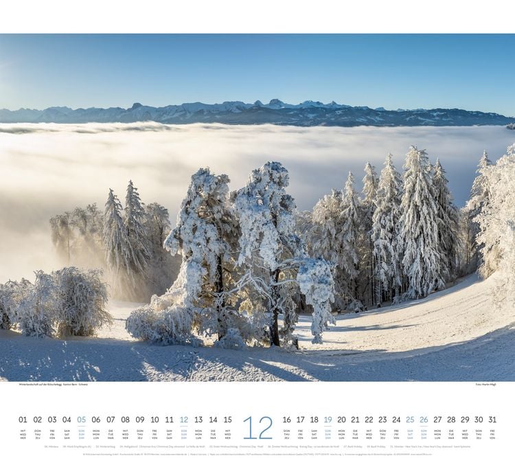 Produktbild: Wald Kalender 2027