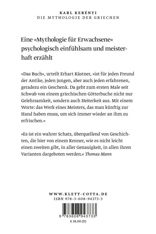 Produktbild: Mythologie der Griechen