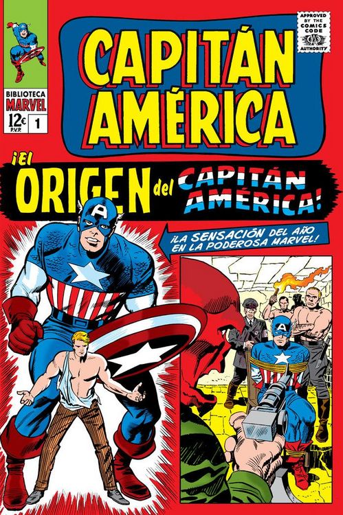 Produktbild: Biblioteca Marvel 26. Capit&Atilde;&iexcl;n Am&Atilde;(c)rica 1