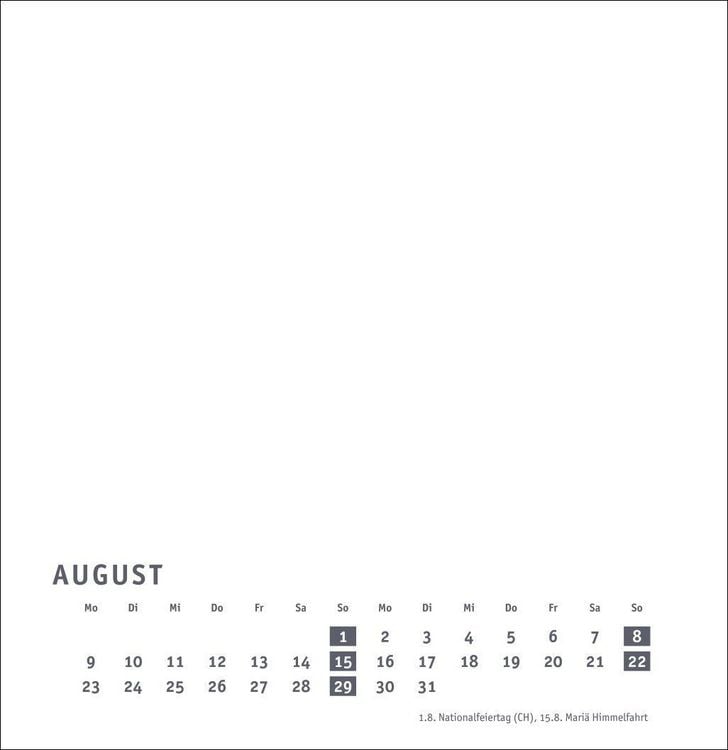 Produktbild: Premium-Bastelkalender wei&szlig; gro&szlig; 2027