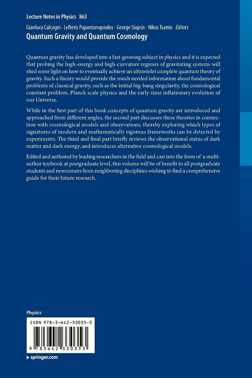 Produktbild: Quantum Gravity and Quantum Cosmology