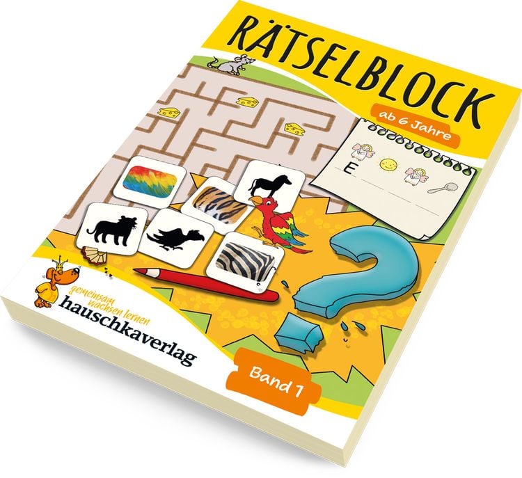 Produktbild: Rätselblock ab 6 Jahre - Band 1