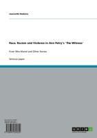 Produktbild: Race, Racism and Violence in Ann Petry's 'The Witness'
