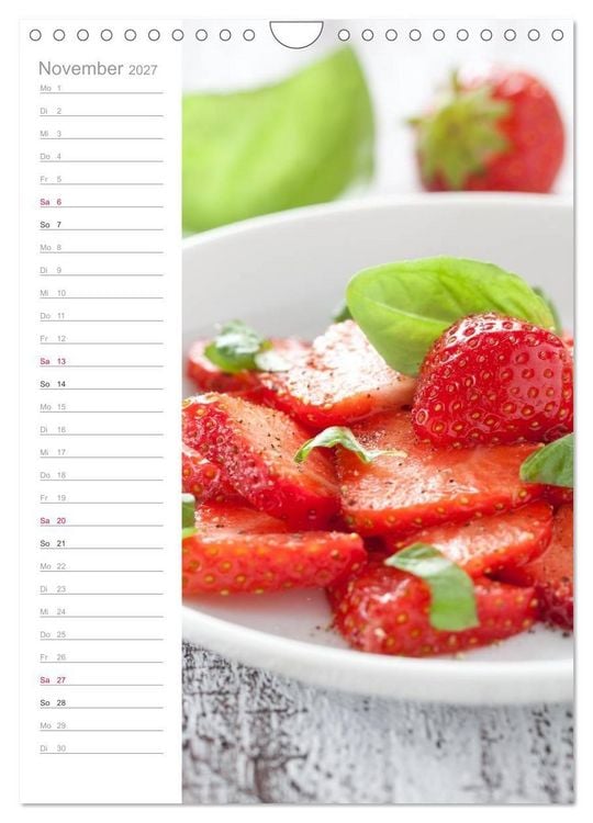 Produktbild: Fruchtiges Vergn&uuml;gen (Wandkalender 2027 DIN A4 hoch), CALVENDO Monatskalender