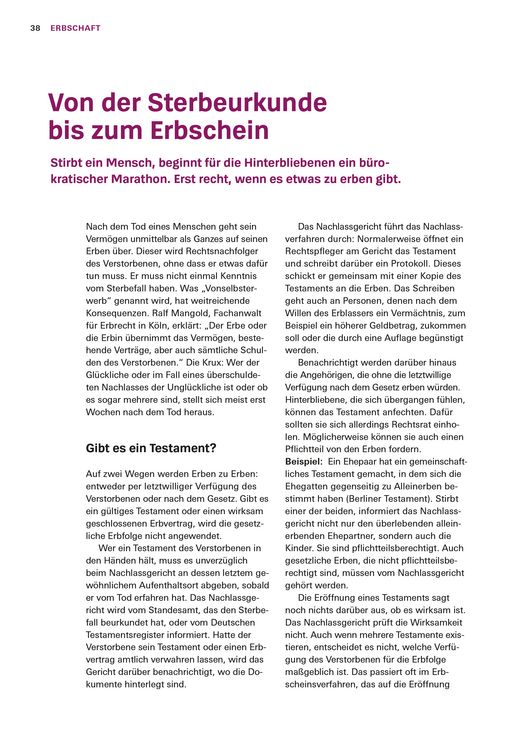 Produktbild: Schnelle Hilfe im Trauerfall
