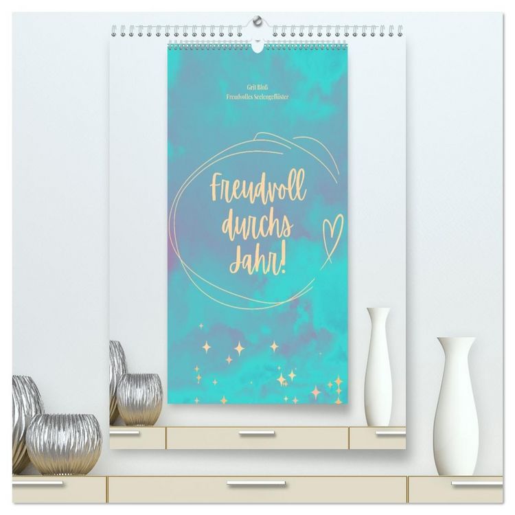 Produktbild: Freudvoll durchs Jahr! (hochwertiger Premium Wandkalender 2026 DIN A2 hoch), Kunstdruck in Hochglanz