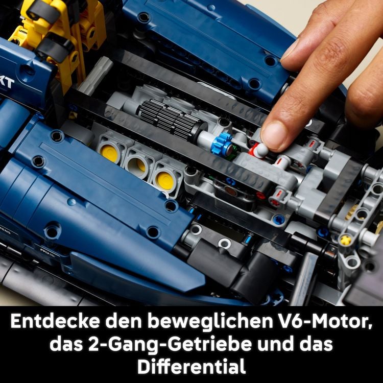 Produktbild: LEGO Technic Oracle Red Bull Racing RB20 F1 Rennauto zum Sammeln 42206