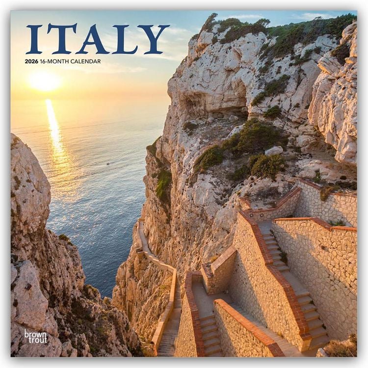 Produktbild: Italy – Italien 2026 – 16-Monatskalender