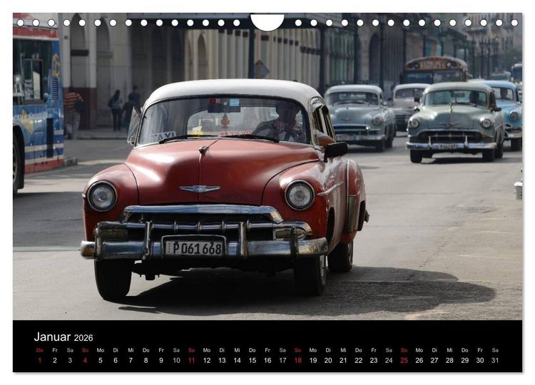 Produktbild: Cuba Real - Vielfalt der Karibik (Wandkalender 2026 DIN A4 quer), CALVENDO Monatskalender
