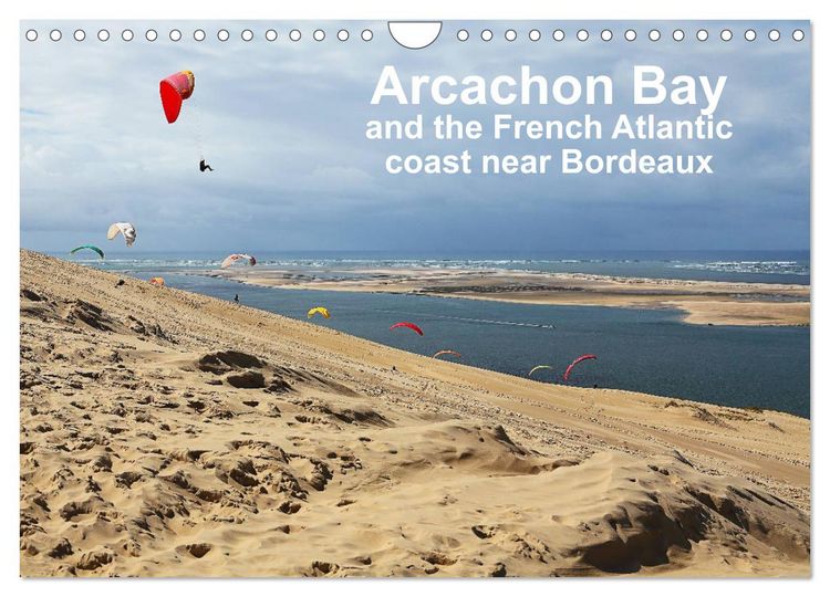 Produktbild: Arcachon Bay and the French Atlantic coast near Bordeaux (Wall Calendar 2026 DIN A4 landscape), CALVENDO 12 Month Wall Calendar