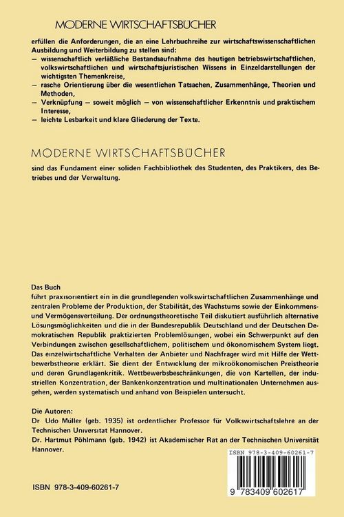 Produktbild: Allgemeine Volkswirtschaftslehre