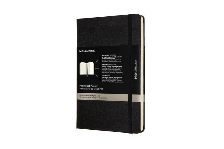 Produktbild: Moleskine Pro Projekt-Planer, Fester Einband