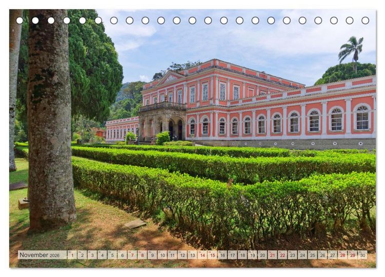 Produktbild: Brasilien - Zwischen Iguazu und Rio (Tischkalender 2026 DIN A5 quer), CALVENDO Monatskalender