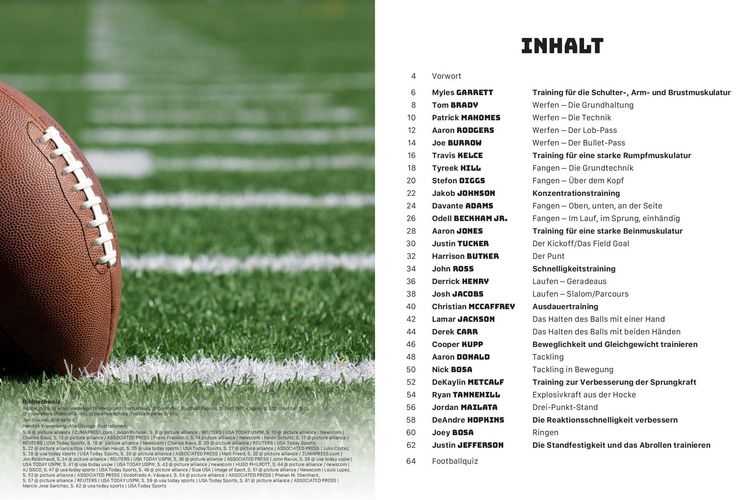 Produktbild: American Football - Trainiere wie die NFL-Profis