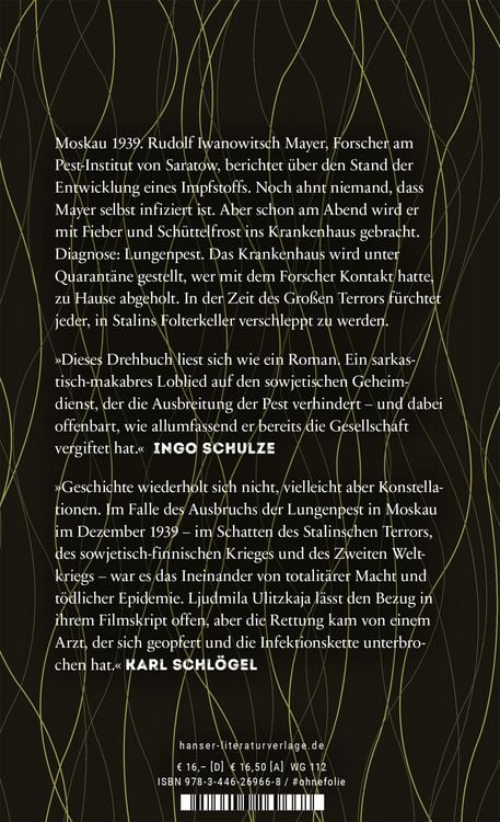 Produktbild: Eine Seuche in der Stadt