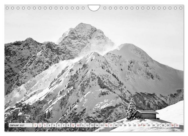 Produktbild: Traumhafte Allg&auml;uer Alpen (Wandkalender 2027 DIN A4 quer), CALVENDO Monatskalender
