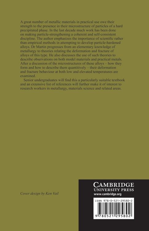Produktbild: Micromechanisms in Particle-Hardened Alloys