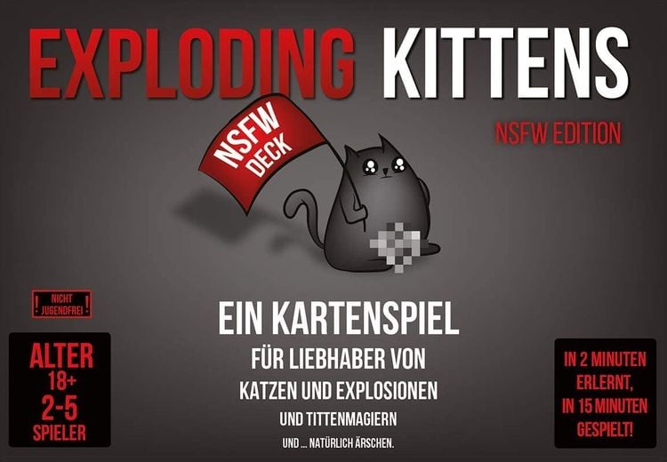 Bild vom Artikel Exploding Kittens - Exploding Kittens NSFW Edition vom Autor Elan Lee