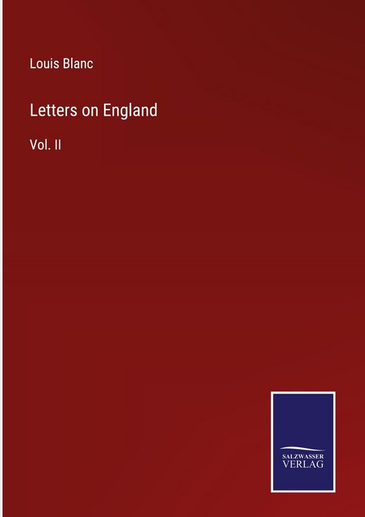 Produktbild: Letters on England