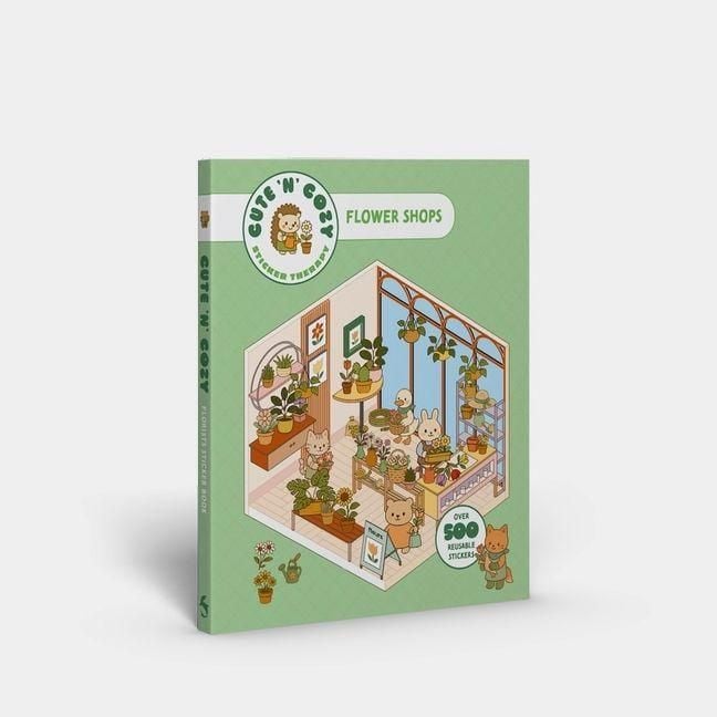 Produktbild: Cute 'n' Cozy Sticker Therapy: Flower Shop