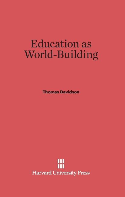 Produktbild: Education as World-Building
