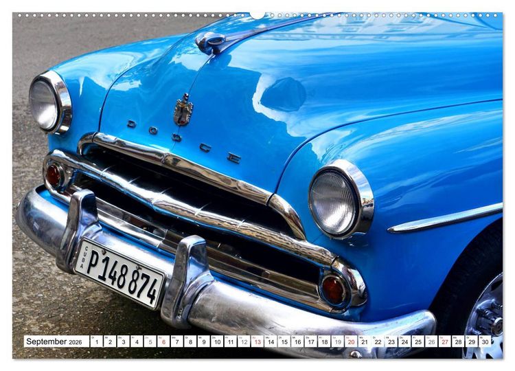 Produktbild: DODGE - Auto-Legenden der 50er Jahre (hochwertiger Premium Wandkalender 2026 DIN A2 quer), Kunstdruck in Hochglanz