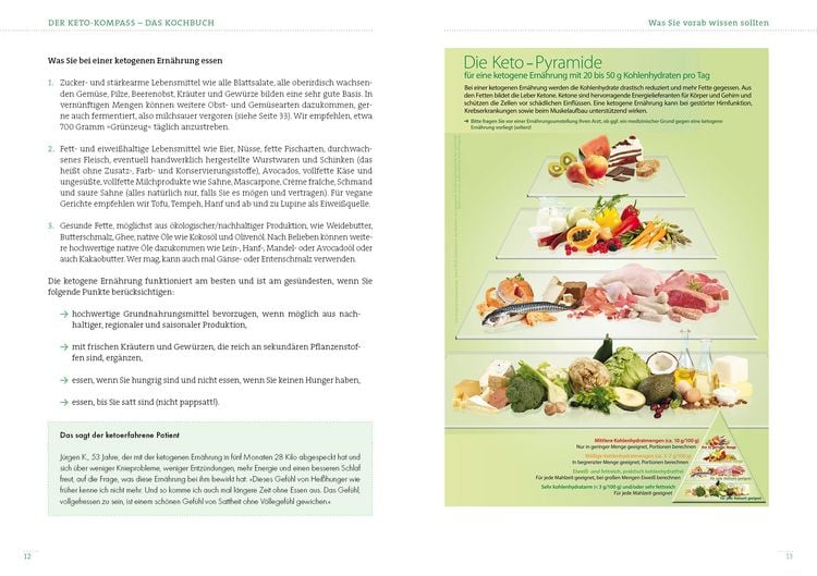 Produktbild: Der Keto-Kompass &ndash; Das Kochbuch