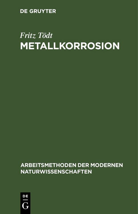 Produktbild: Metallkorrosion