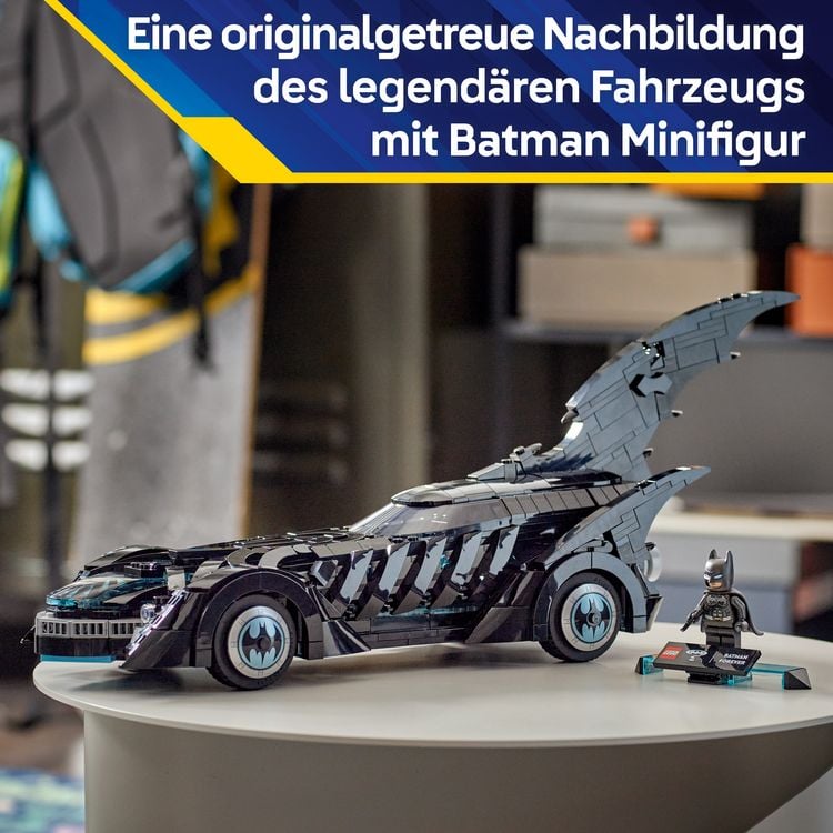 Produktbild: LEGO DC Batman Forever Batmobil 76304 &ndash; Spielzeug ab 12 Jahren