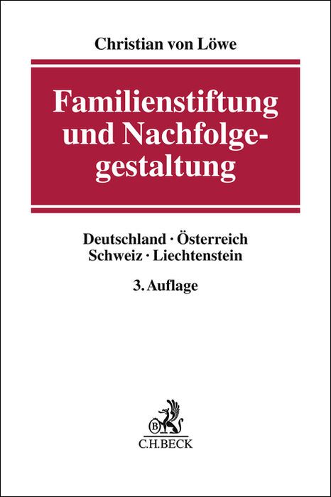 Produktbild: Familienstiftung und Nachfolgegestaltung