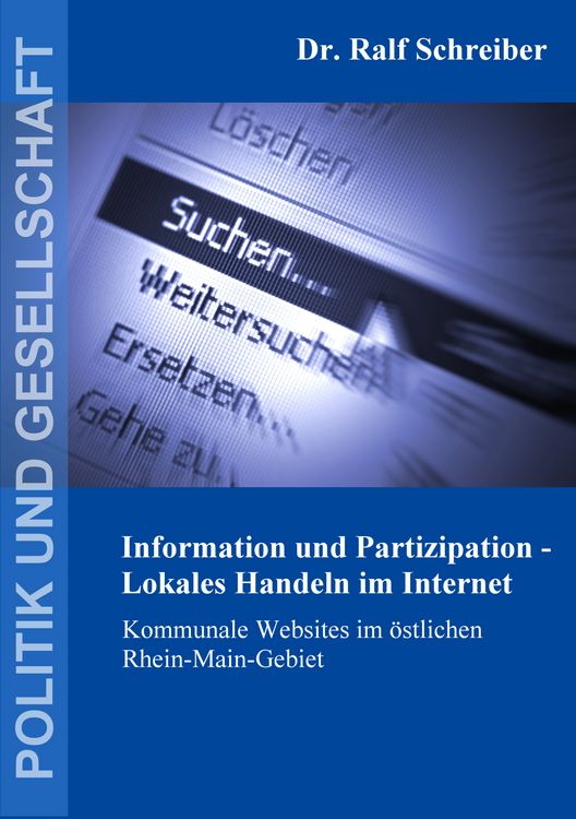 Produktbild: Information und Partizipation - Lokales Handeln im Internet