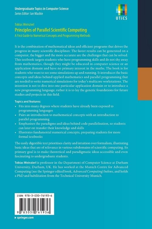 Produktbild: Principles of Parallel Scientific Computing
