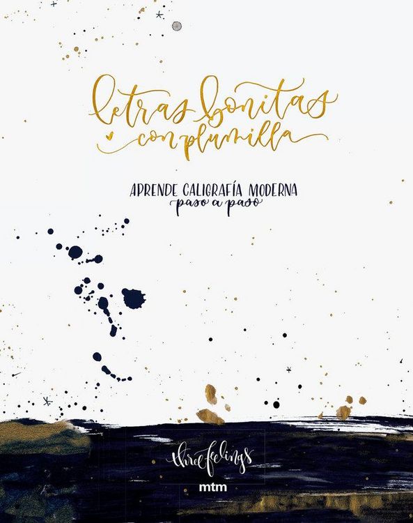 Produktbild: Letras bonitas con plumilla