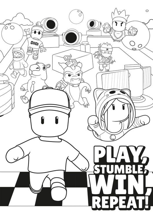 Produktbild: Stumble Guys: Der gro&szlig;e Kreativblock