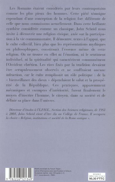 Produktbild: Fre-Religion Et Piete a Rome