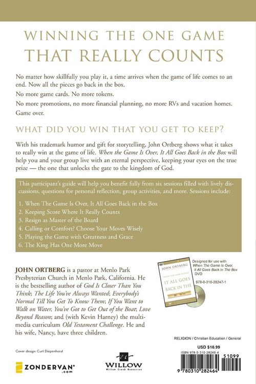 Produktbild: The When the Game Is Over, It All Goes Back in the Box Participant's Guide