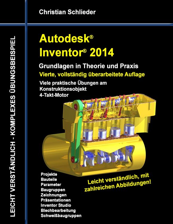 Produktbild: Autodesk Inventor 2014 - Grundlagen in Theorie und Praxis