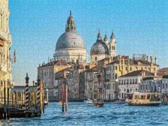 Produktbild: CALVENDO Puzzle Venedig | 1000 Teile Lege-Gr&ouml;&szlig;e 64x48cm Foto-Puzzle f&uuml;r gl&uuml;ckliche Stunden